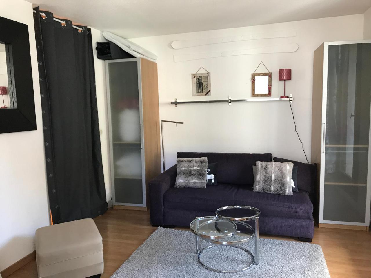 Myhome - Plein Soleil 47 - Studio Cabine 4 Pax Skis Aux Pieds Val Claret ティニュ エクステリア 写真